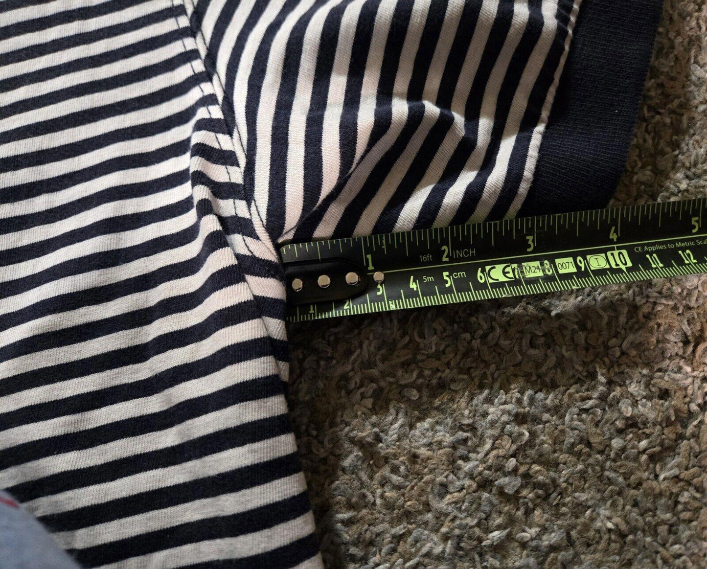 Chaps Ralph Lauren Striped Golf/Rugby Mens Polo Shirt XL