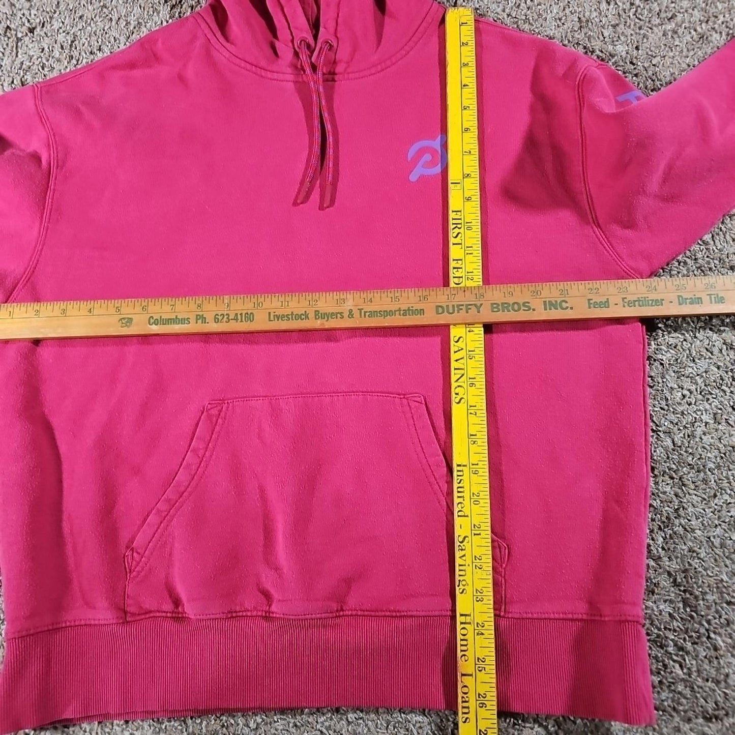 Peloton M Pink Hoodie