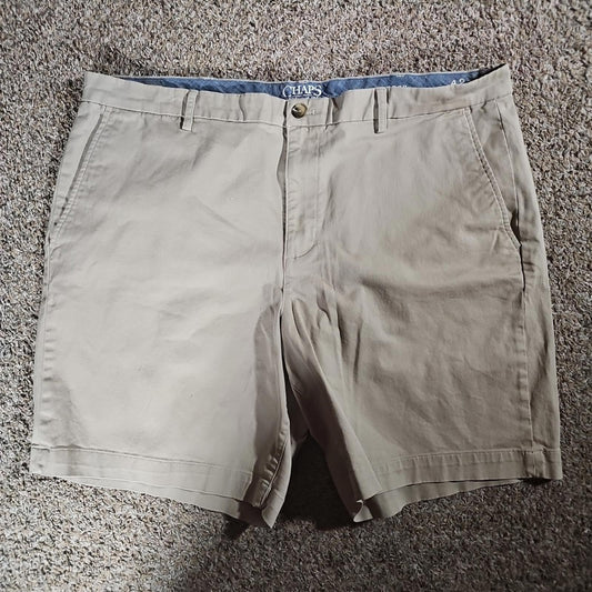 Chap's Coastland Wash Stretch 42x9 Khaki Shorts