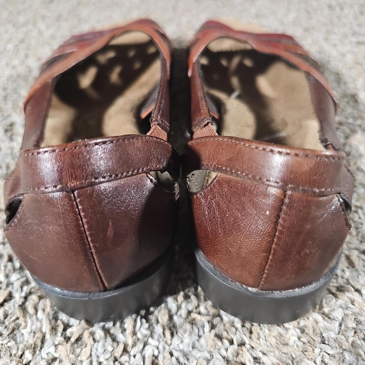 Earth Spirit Gelron 2000 Comfort First Loafer Sandals Sz 7