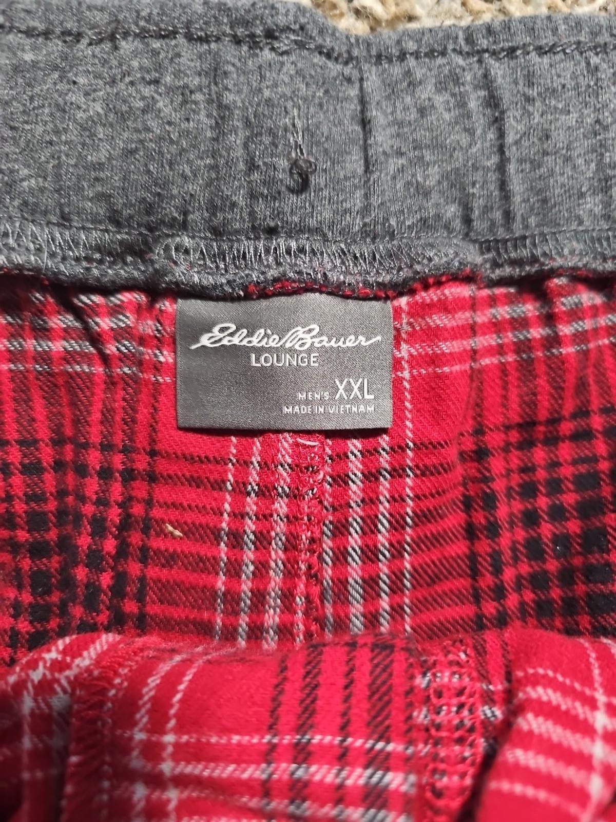 Eddie Bauer Lounge Pants Flannel XXL