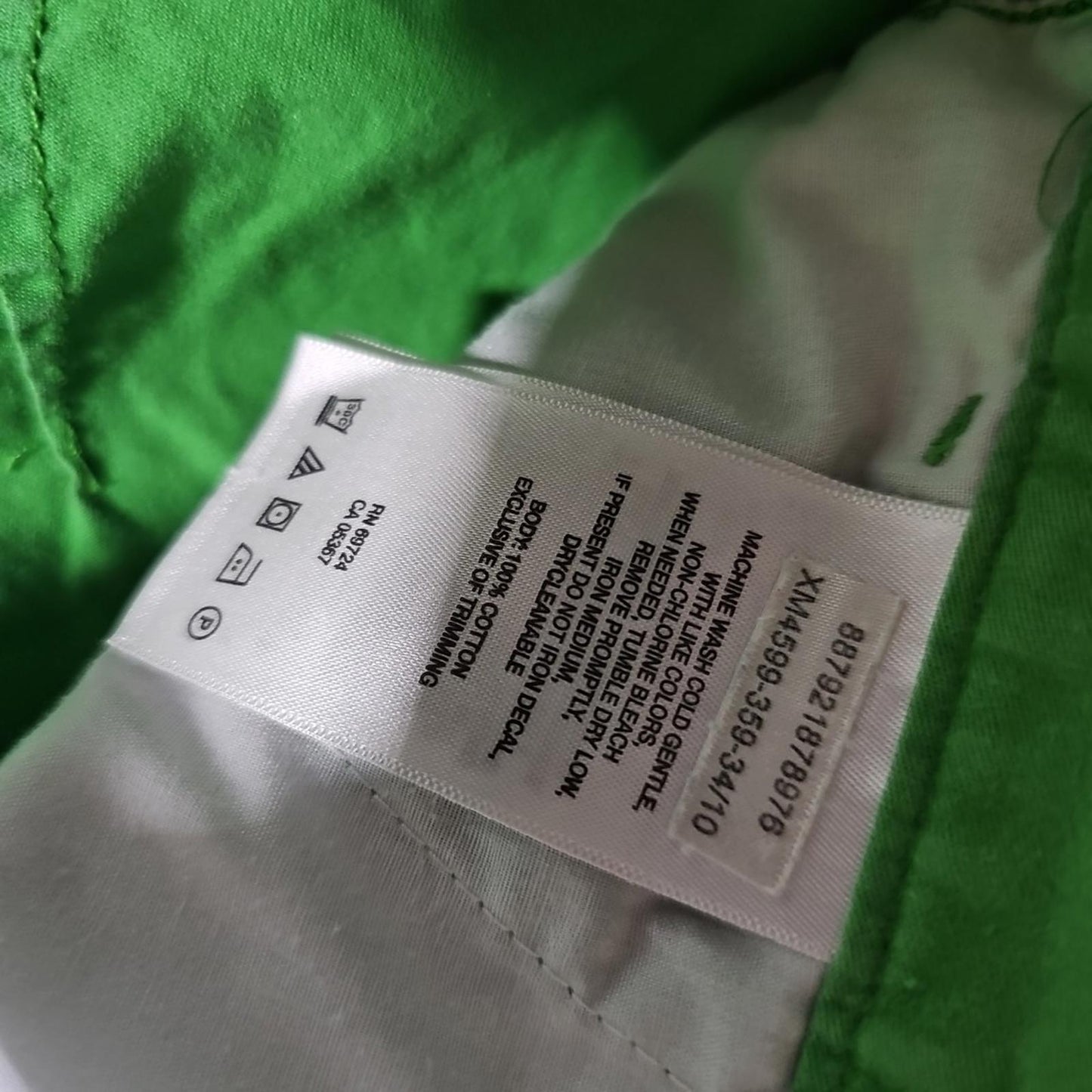 Columbia Green Shorts 34W 10L