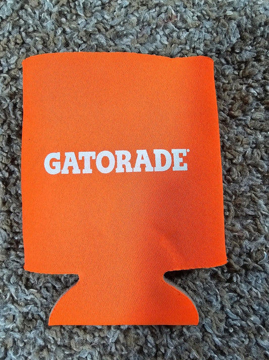 Gatorade Foam Insulator Can Koozie Orange