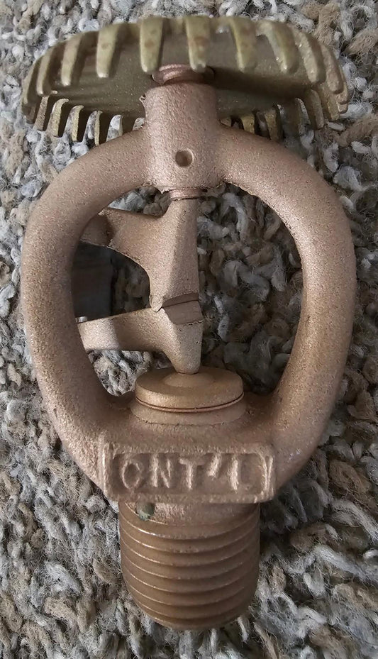 CNT'L   D UPRIGHT Spray fire sprinkler head From JOHN DEERE HORICON WORKS
