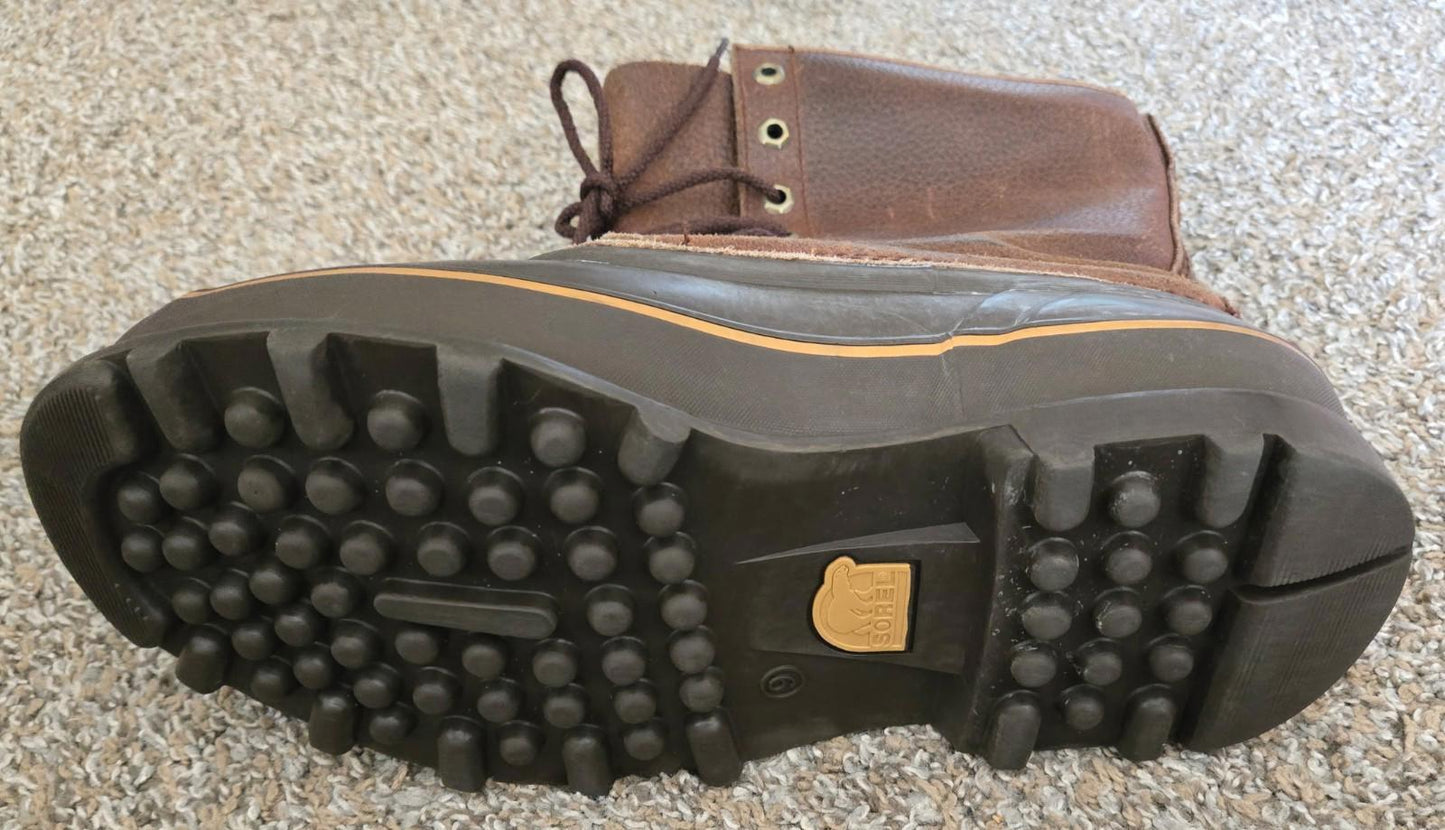 SOREL Maverick Mens 9 Waterproof Duck Boots Insulated
