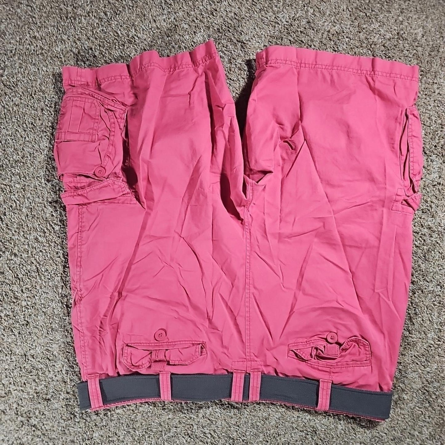 Urban Pipeline 40 Belted Pink Cargo Shorts