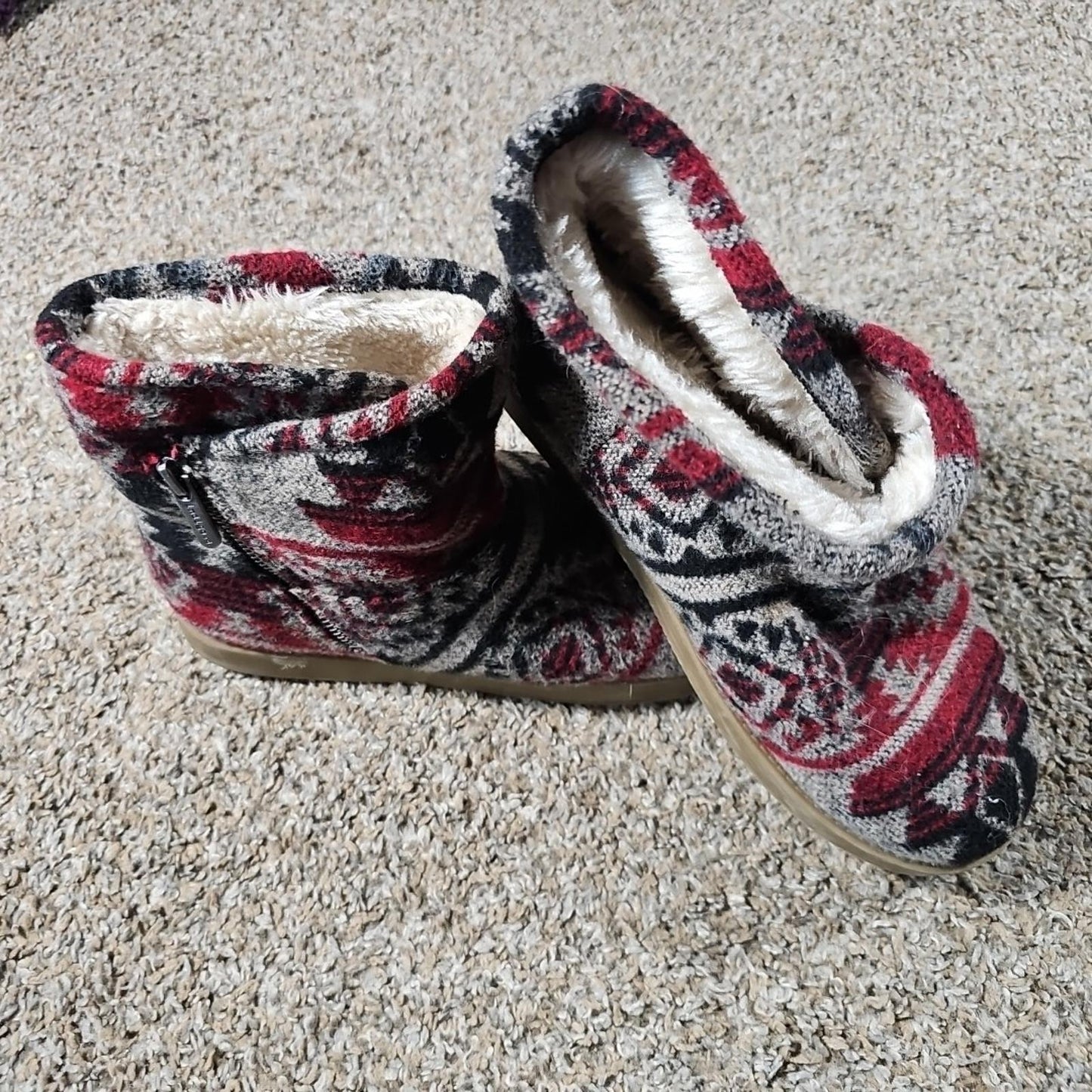 Indigo Rd Boots Sz 9.5 Aztec Sherpa Lined Southwestern Boho