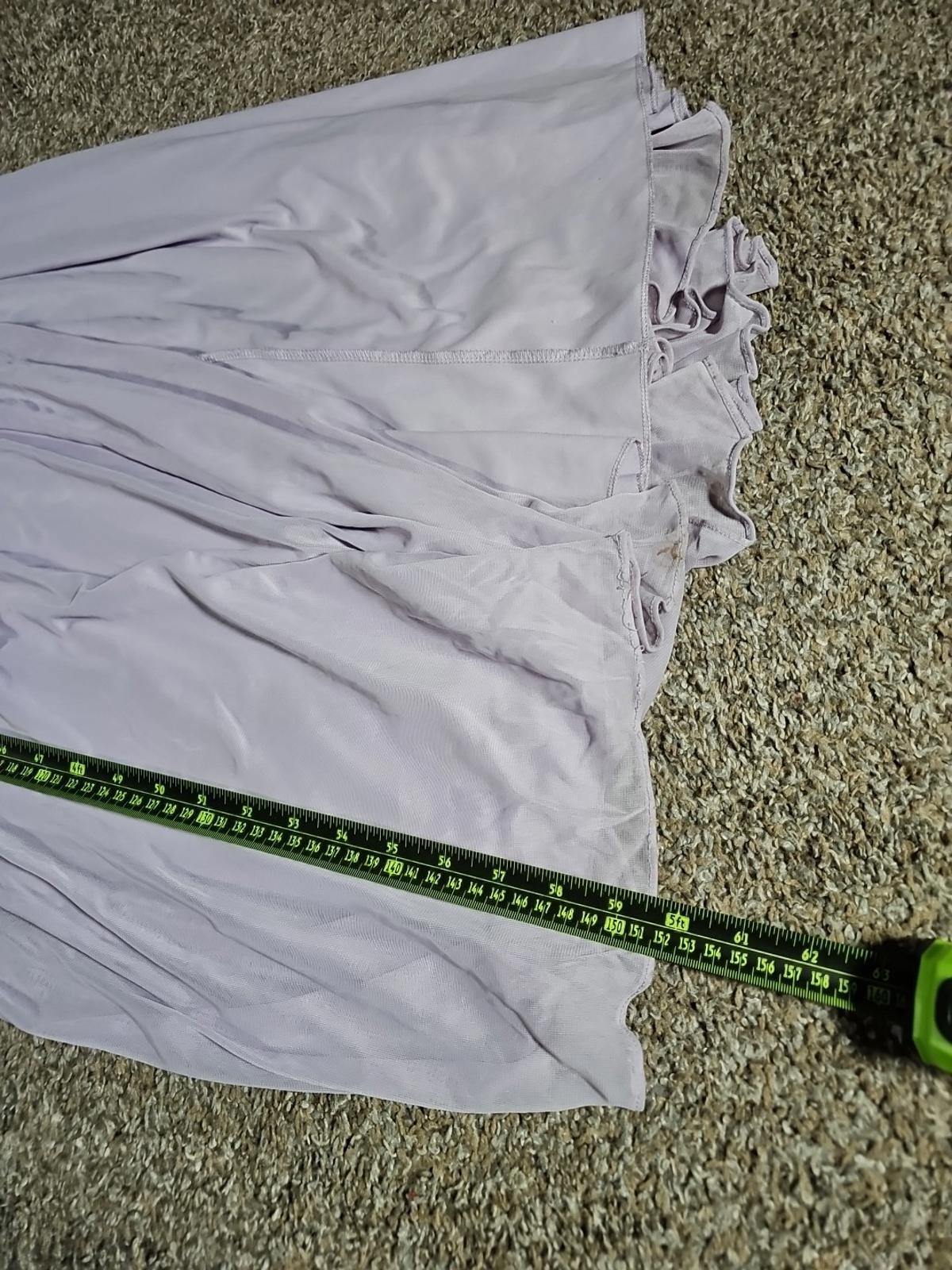 Davids Bridal Sz 10 Purple Dress