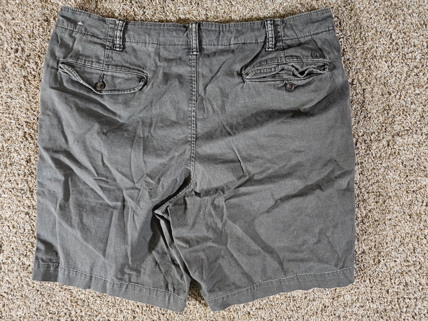 AEO American Eagle Outfitters Next Level Flex Shorts 38 Gray