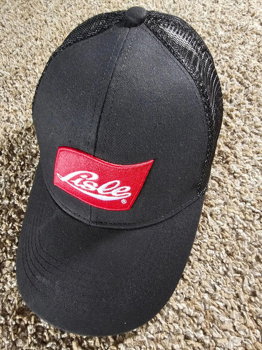 LISLE TOOLS Baseball Hat Cap Black Mesh Snapback
