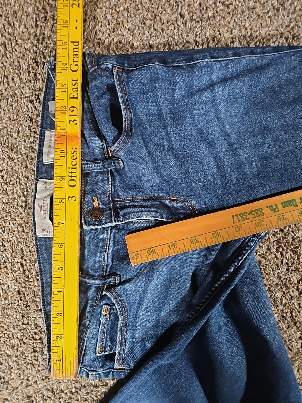 Hollister 9L 29x32 Low Rise Super Skinny Jeans