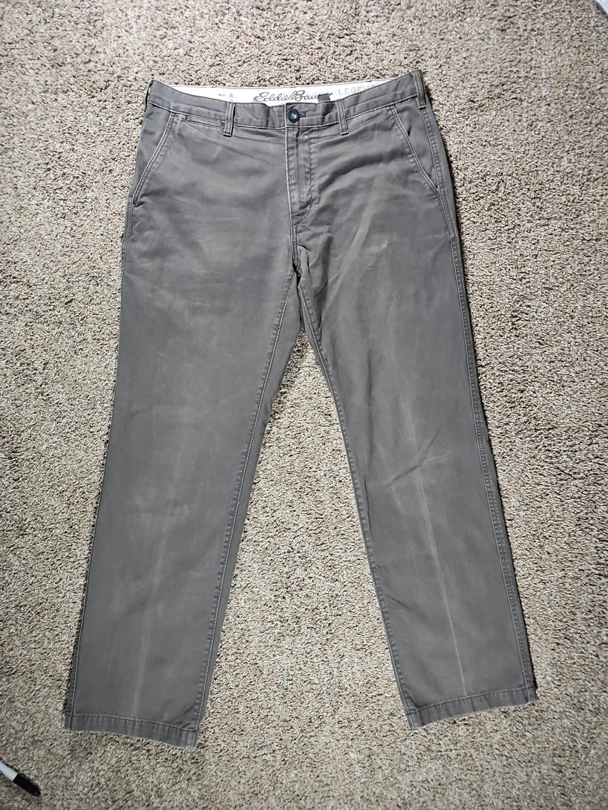Eddie Bauer Legend Wash Classic Fit Straight Leg Pants 36x34