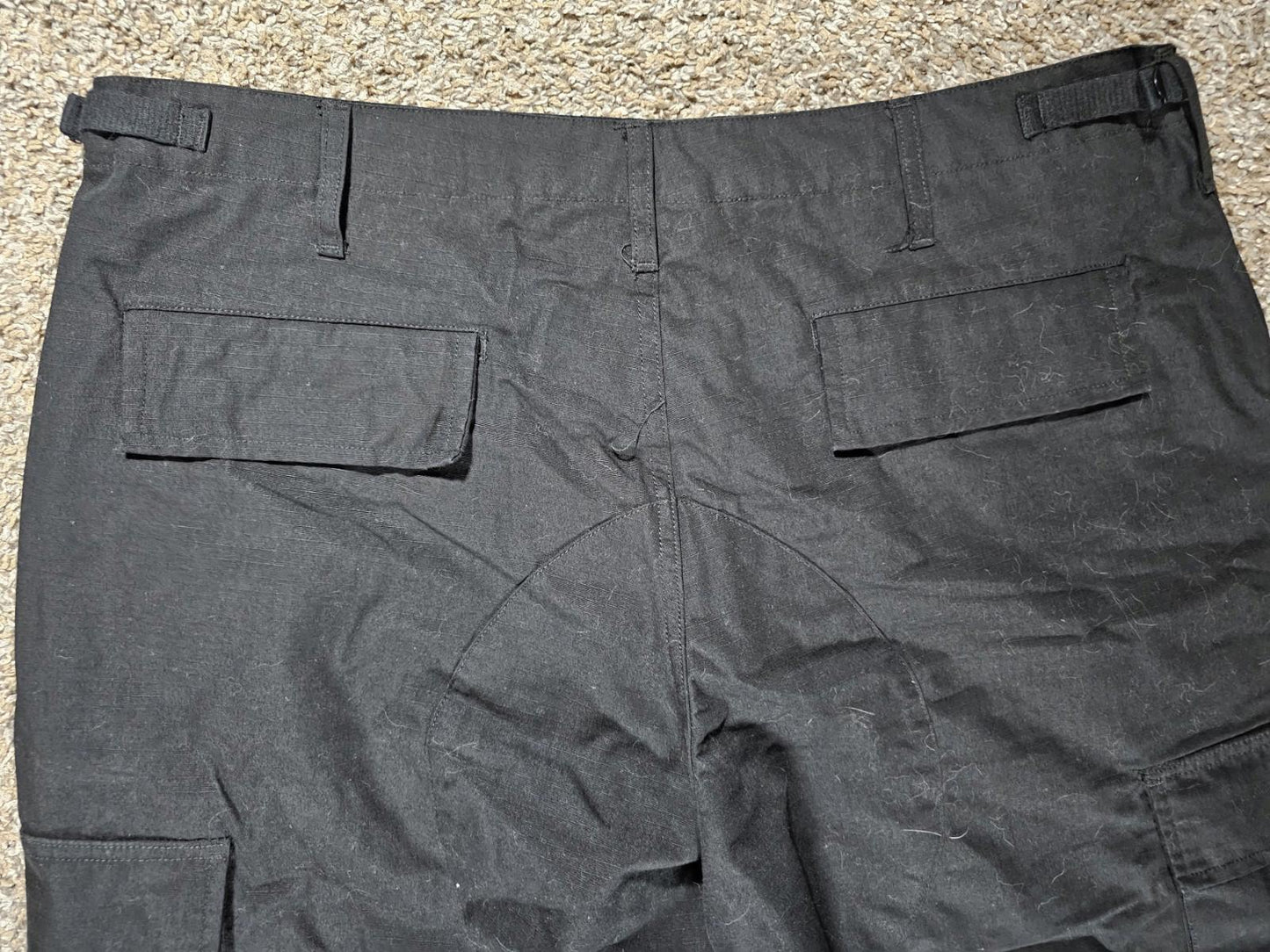 MOC Military Outdoor Clothing Ripstop Cargo Pants Black L