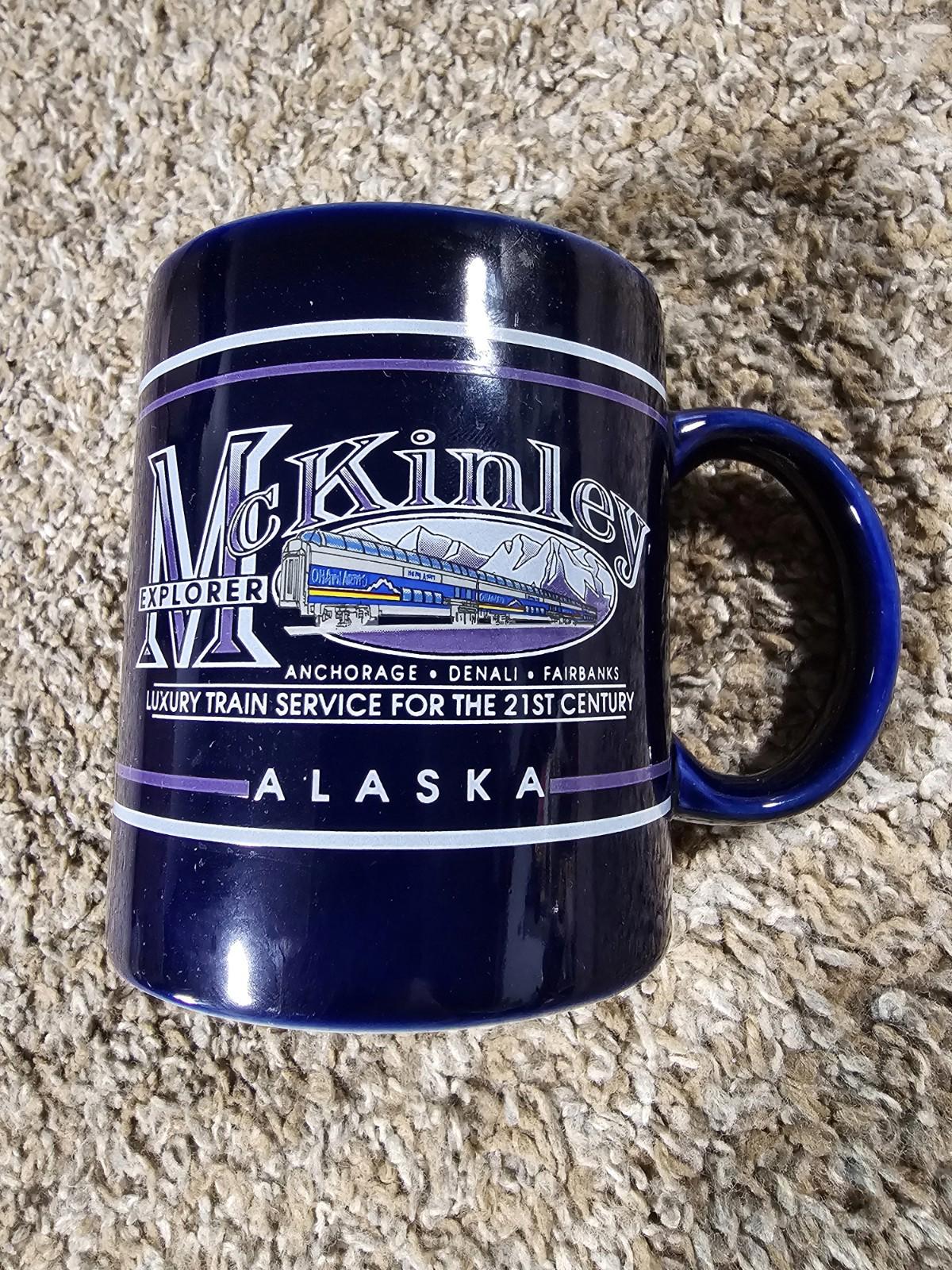 Coffee Cup Mug McKinley Explorer Alaska Luxury Train Service