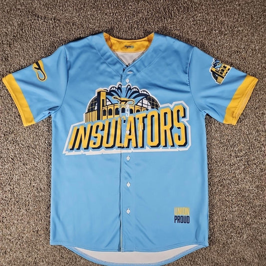 Heat & Frost Insulators Baseball Jersey L