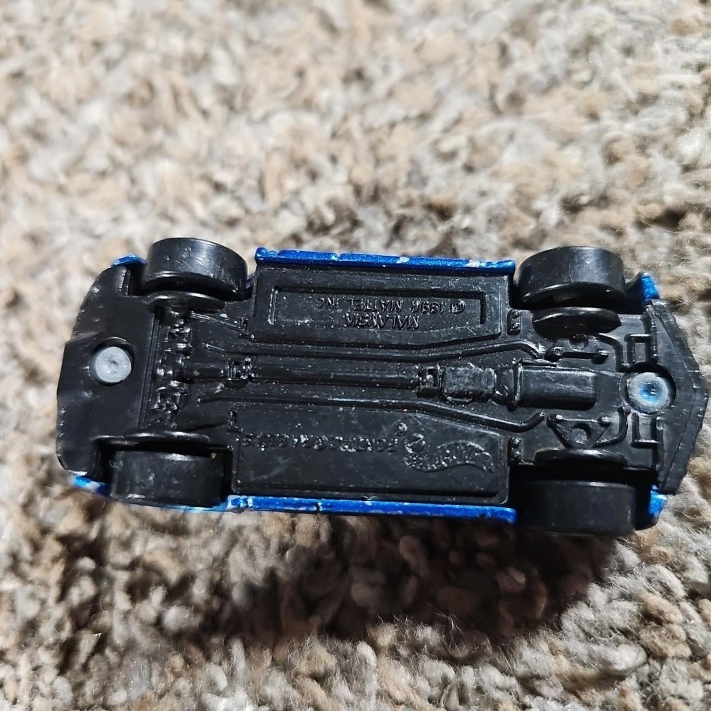 1998 Hot Wheels Pontiac Rageous Car Blue Diecast 1/64