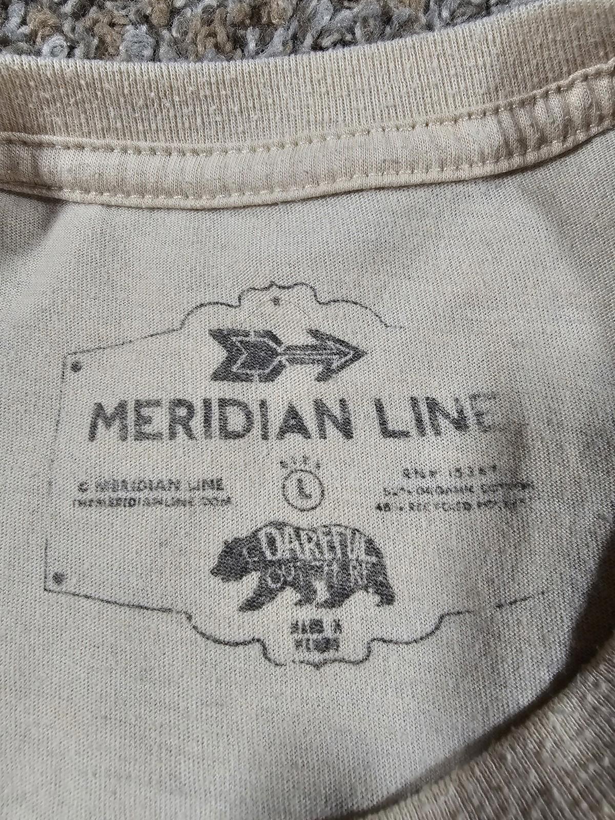 Meridian Line Hipster Mountain Lion t-shirt Large