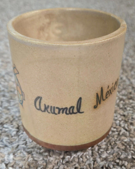Handmade Axumel, Mexico Turtle Design Coffee Mug