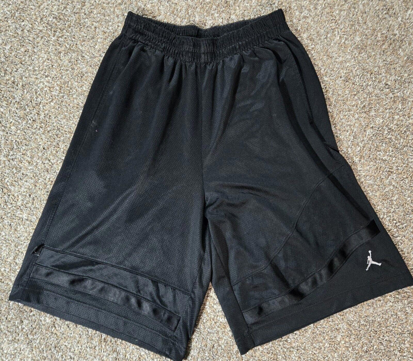 Black Nike Air Jordan Dri Fit Basketball Shorts