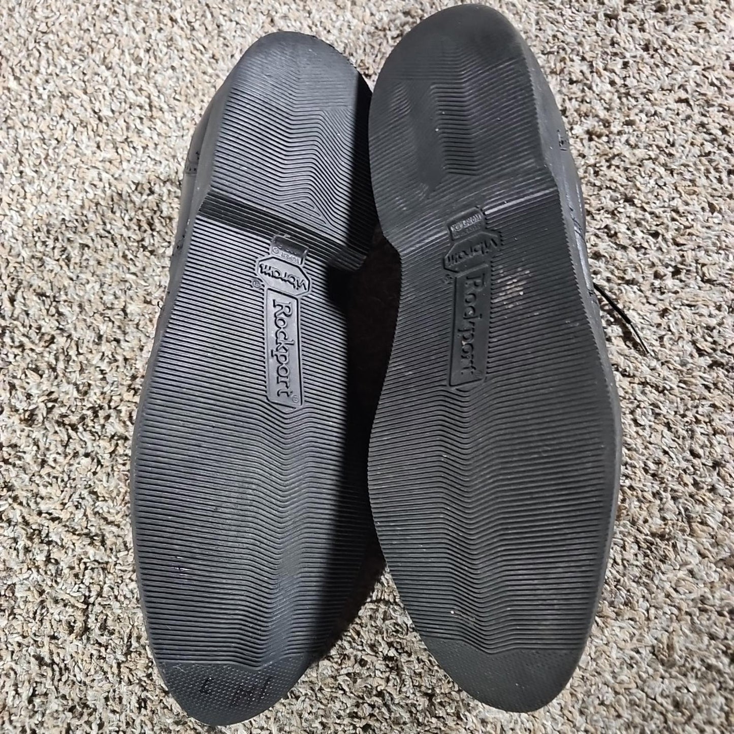 Dresssports By Rockport 14W Wingtip Black Dress Shoes