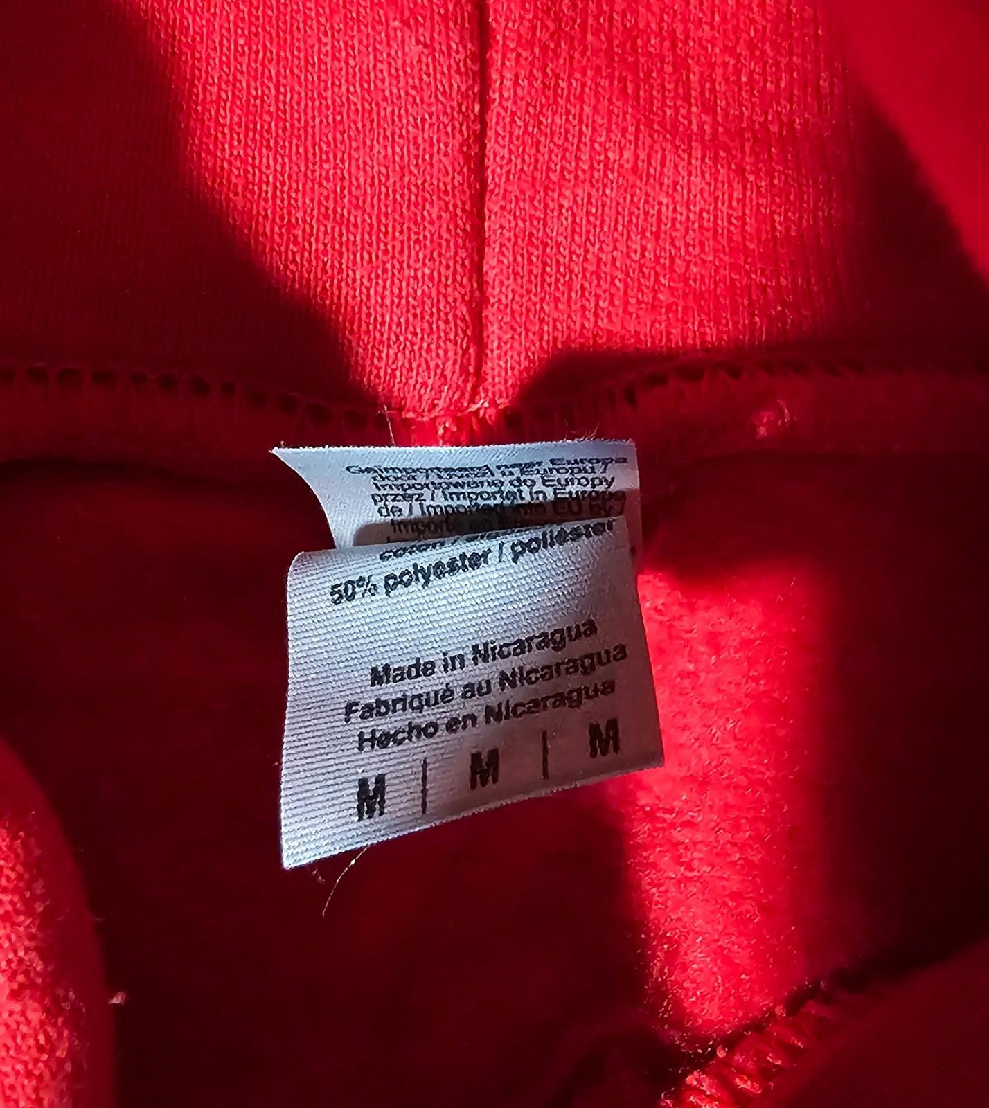 Barstool Sports CE3 Red Hoodie Gildan Heavy Sz M