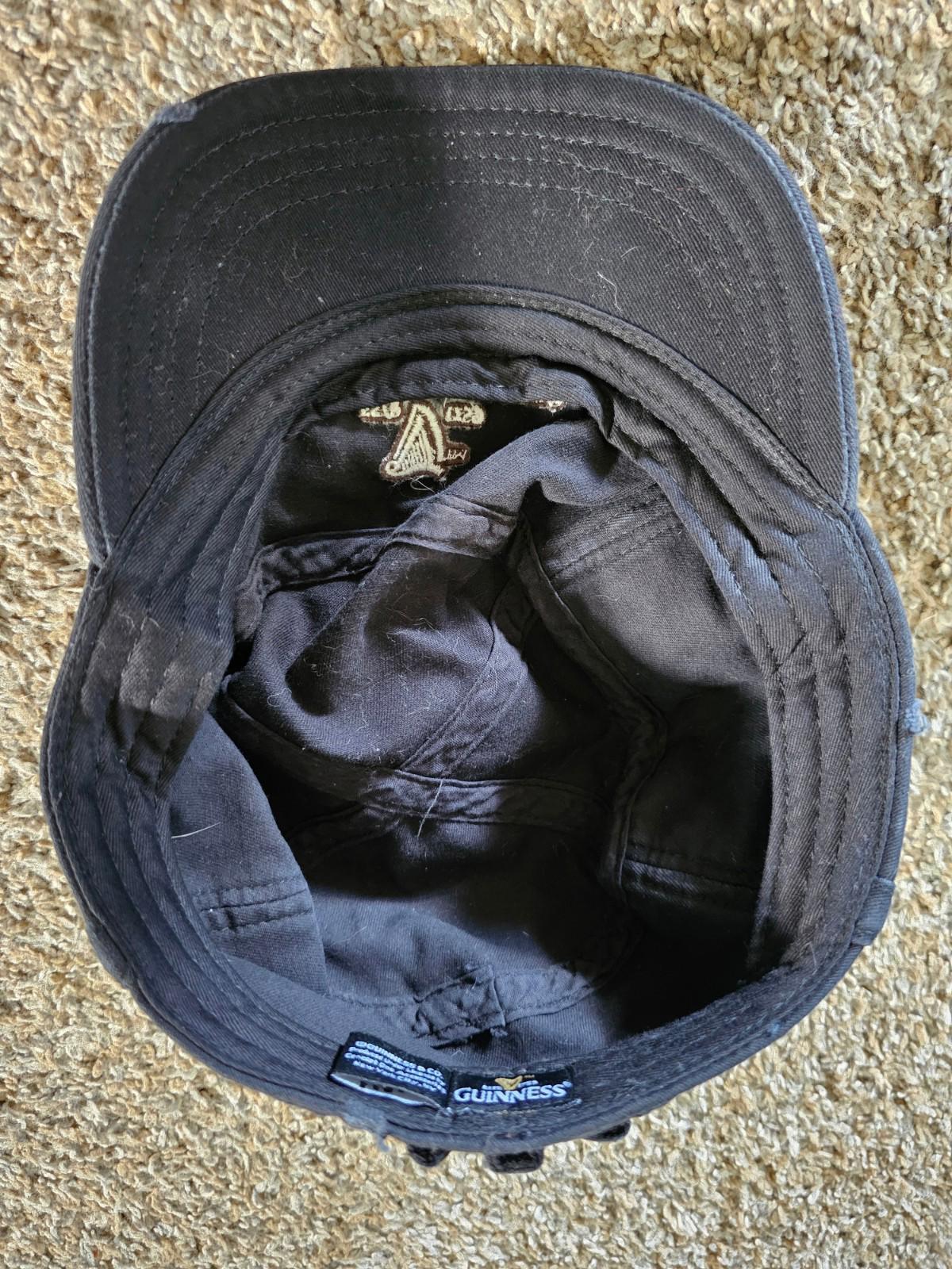 Guinness concept one  pen back zipper side Brewers hat