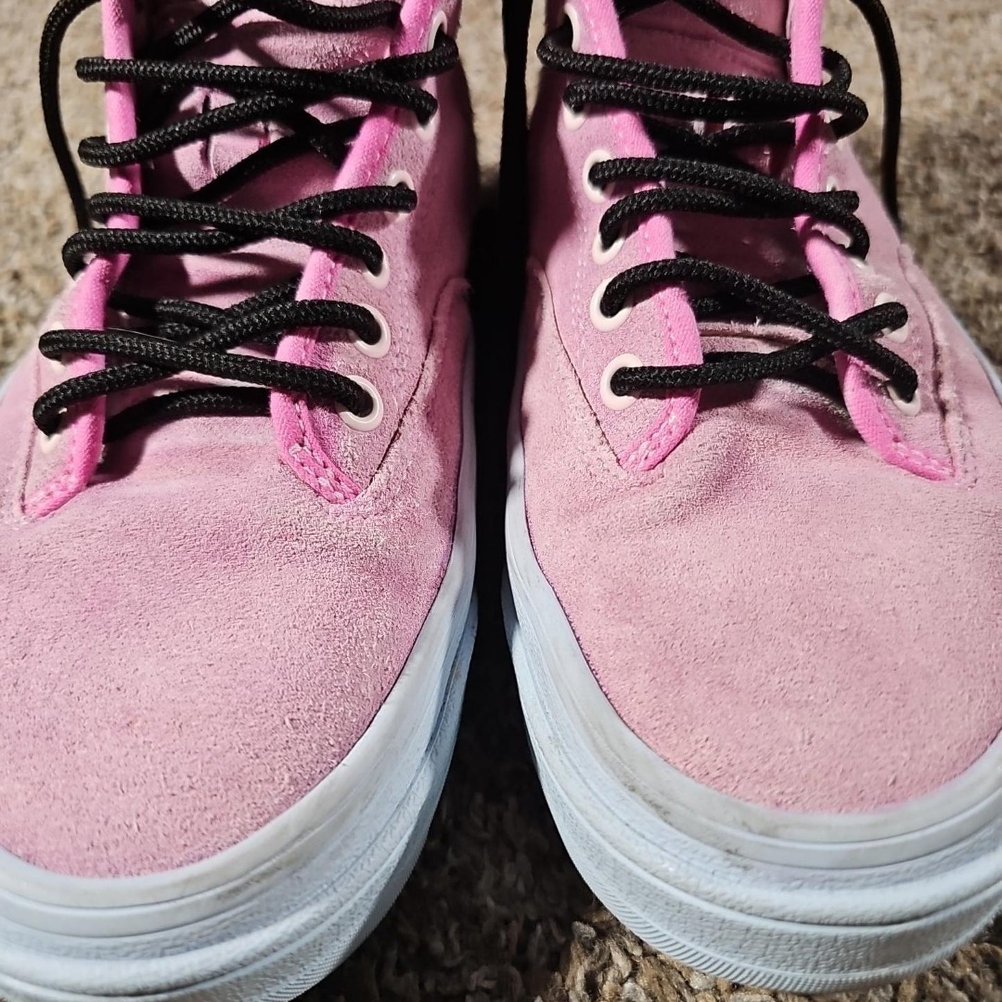Vans SK8 Hi Sentry Waffle Cup Women 8 Pink 721454 Ultra Cush