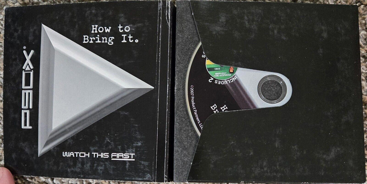 2007 P90x Dvd Set **Not Tested, Missing Yoga Disc