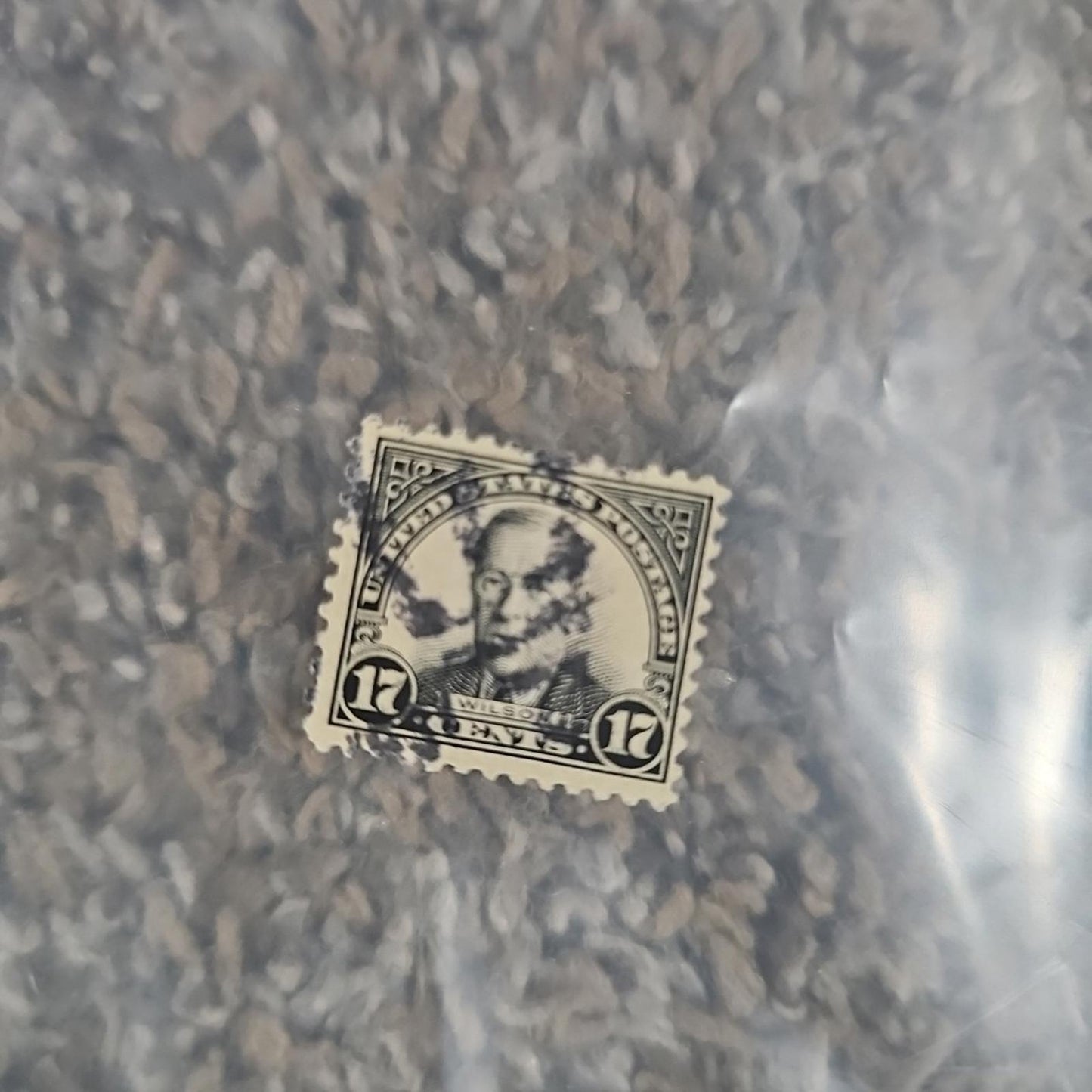 USA 1925 17c black, Woodrow Wilson used