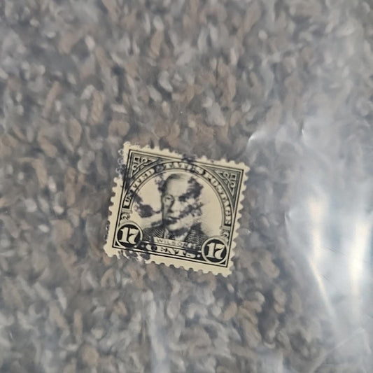 USA 1925 17c black, Woodrow Wilson used