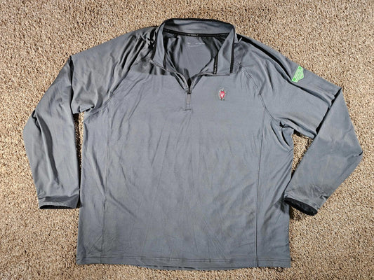 under armour golf 1/4 zip meriter pro/am golf classic 2023 jacket 3XL UW MADISON