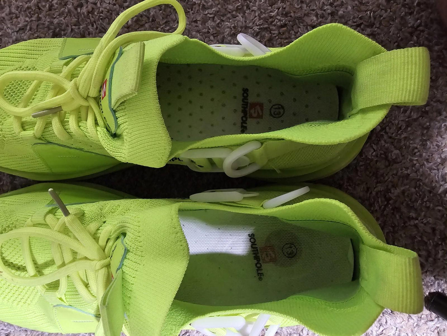 Southpole Athletic Shoes Men's Size 13 Rare NEON Green!