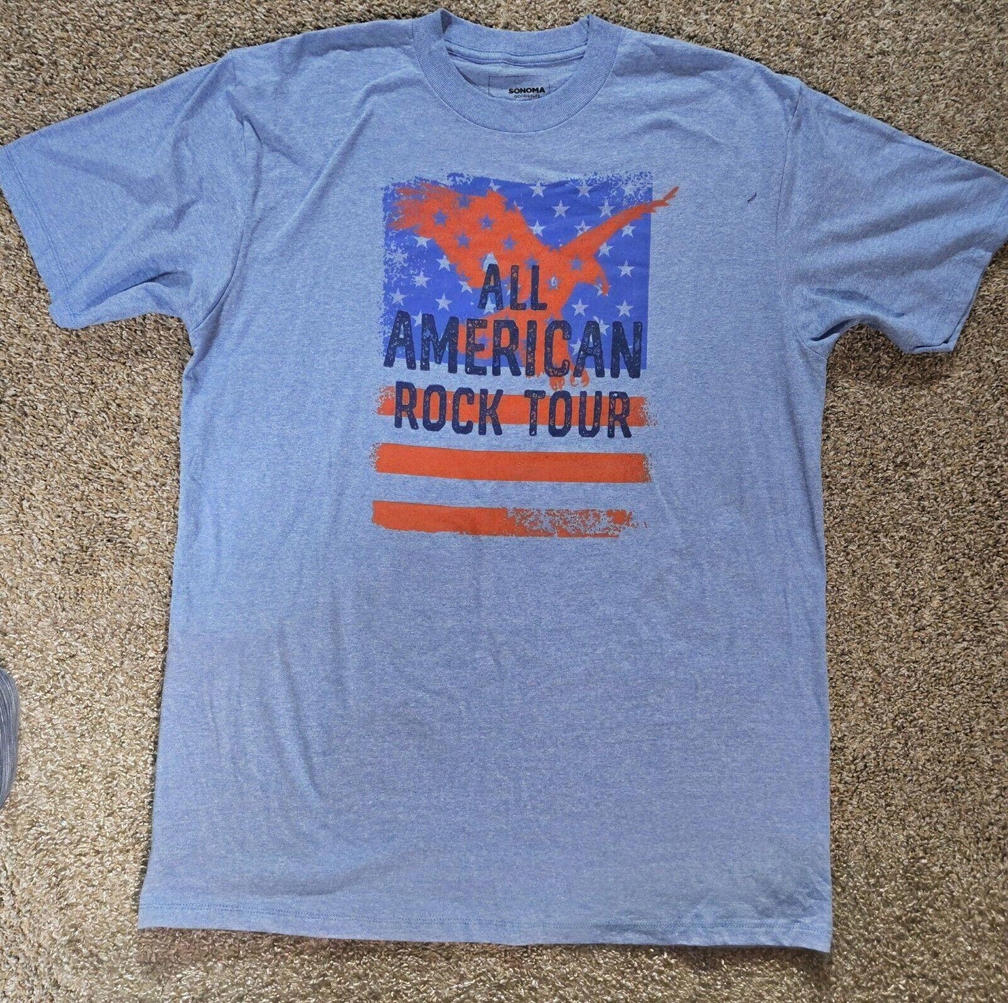Blue All American Rock Tour Sonoma Goods For Life Size XLT