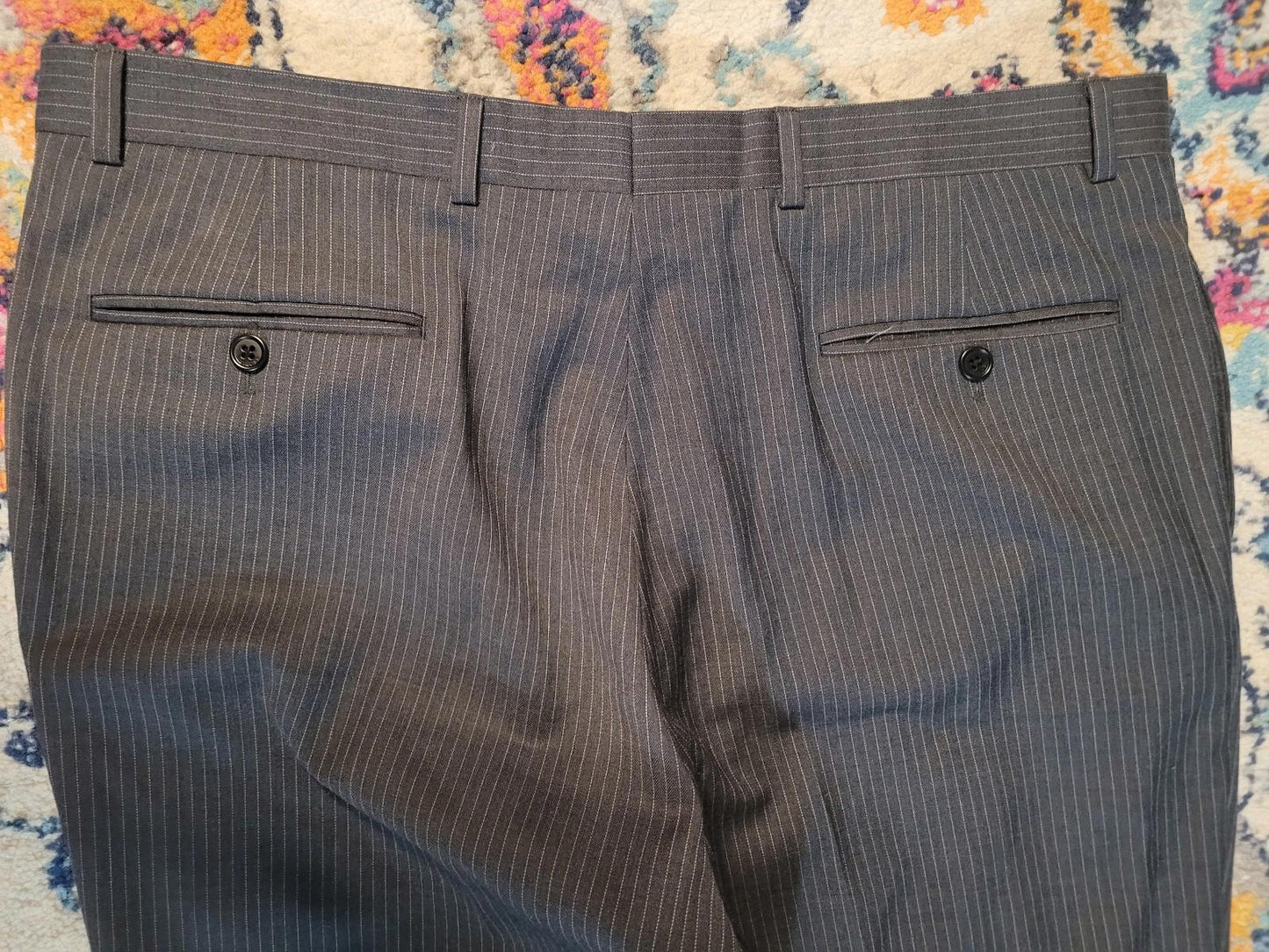 Tommy Hilfiger Mens 100% Soft Wool Suit Pants slacks 38/30