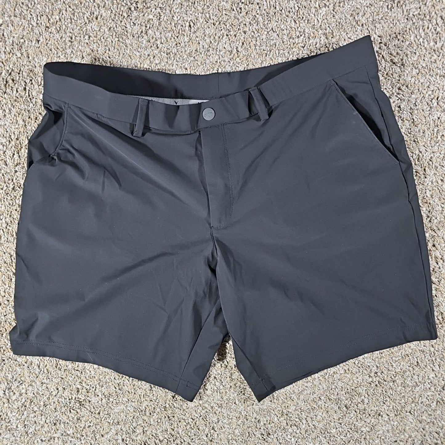 Callaway Black Golf Shorts Mens Size XXL Stretch Athleisure 42 8” Inseam