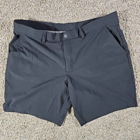 Callaway Black Golf Shorts Mens Size XXL Stretch Athleisure 42 8” Inseam