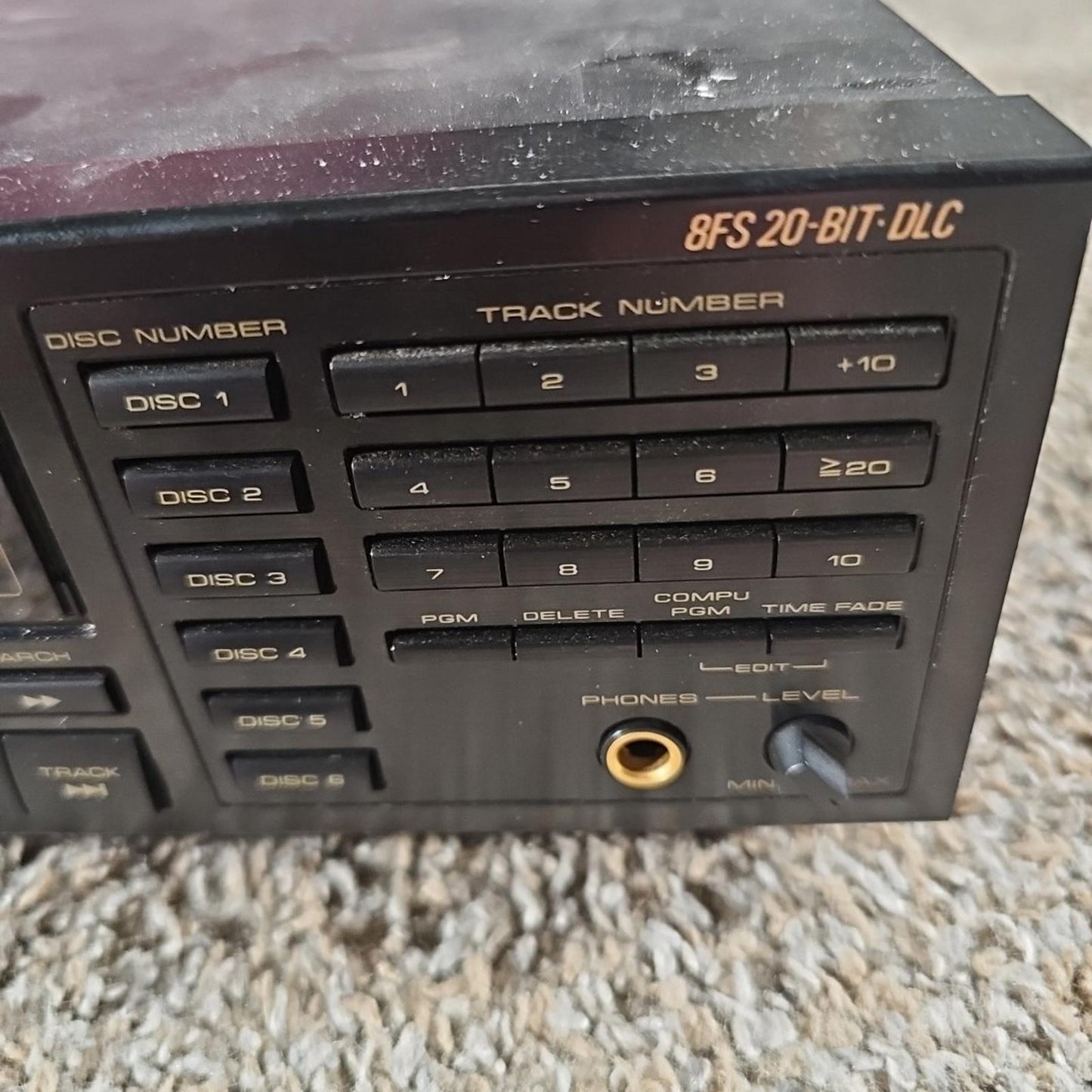 pioneer Multi-play CD Player pd-m530 1991 Made In Japan