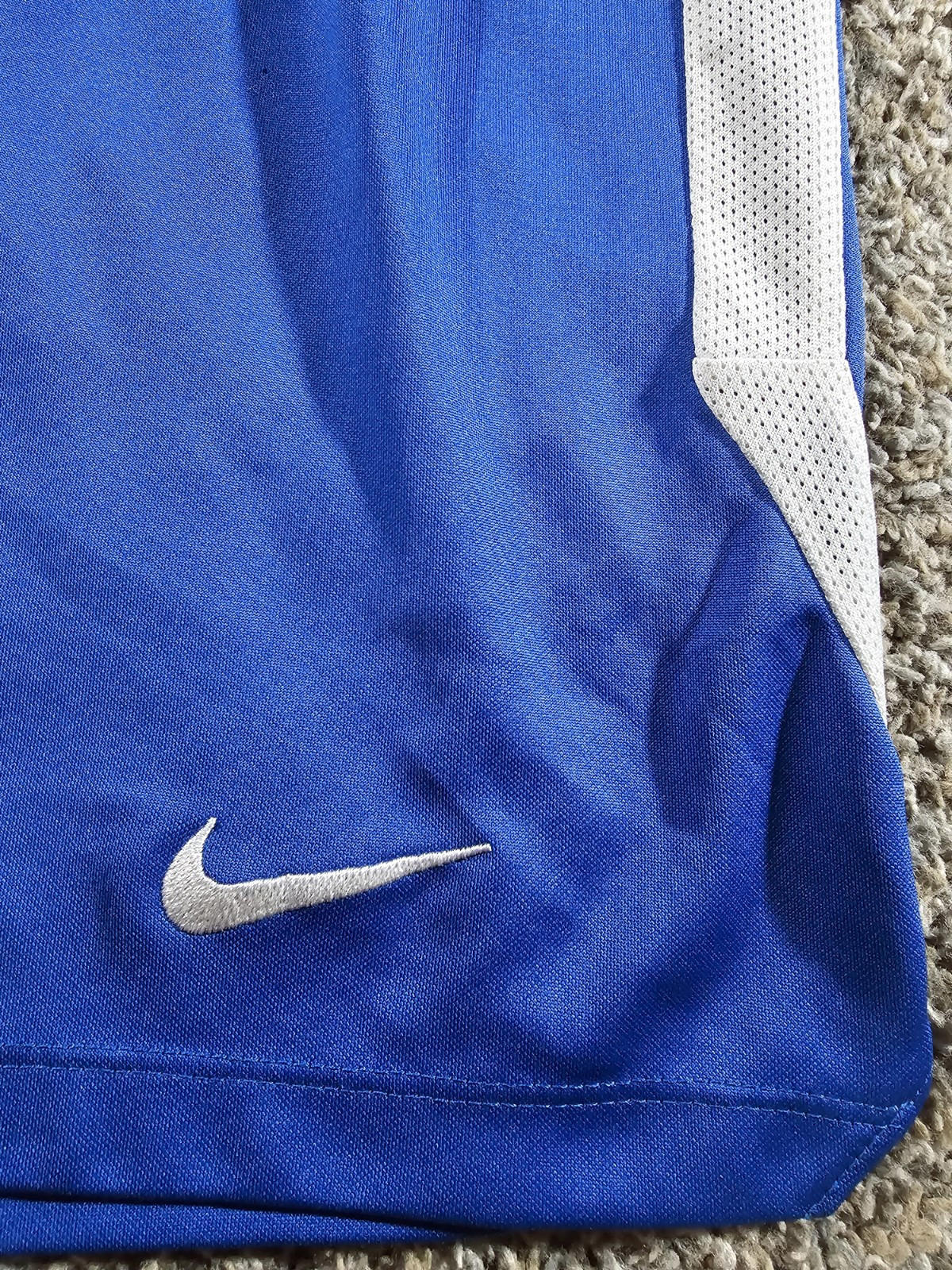 Blue Nike Dri-Fit Athletic Basketball Shorts Men's Size S
