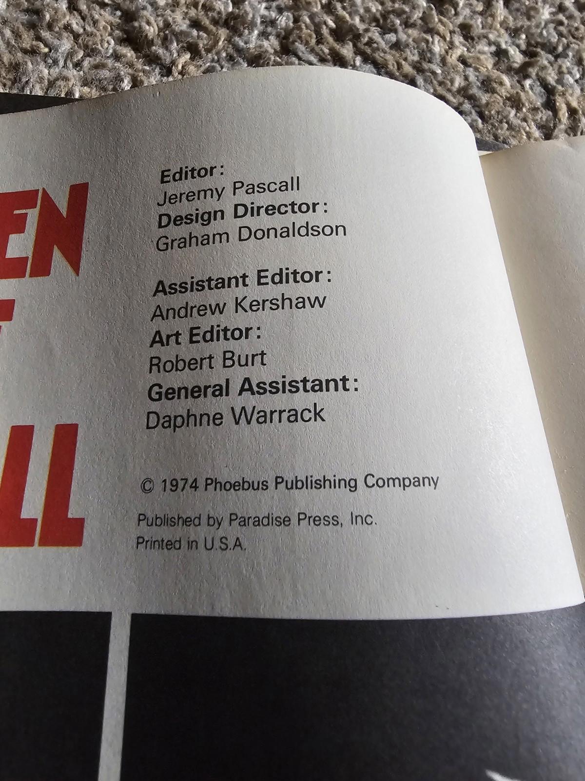 GOLDEN YEARS OF ROCK & ROLL - 64 PAGE MAGAZINE - 1974