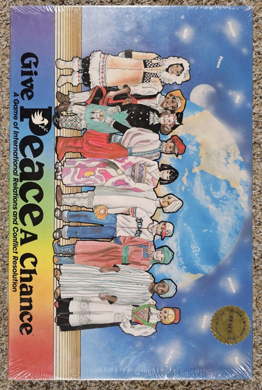 Give Peace A Chance International Relations & Conflict Resolution Board Game NIB