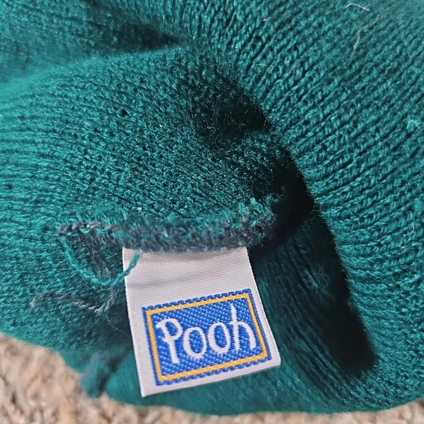 Disney POOH PIGLET Winter Beanie Hat 100% Acrylic