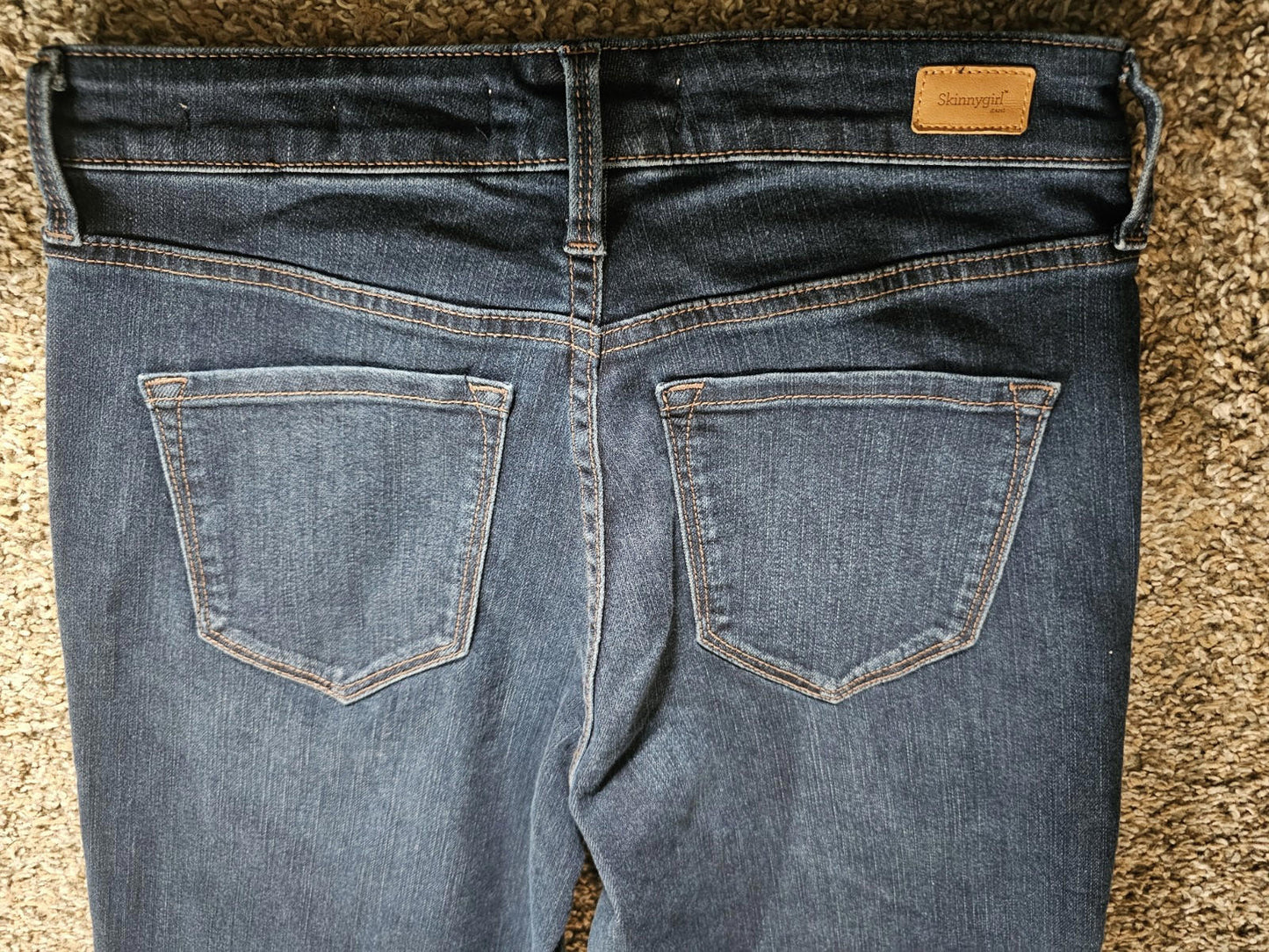 skinnygirl jeans celeste straight 25/0