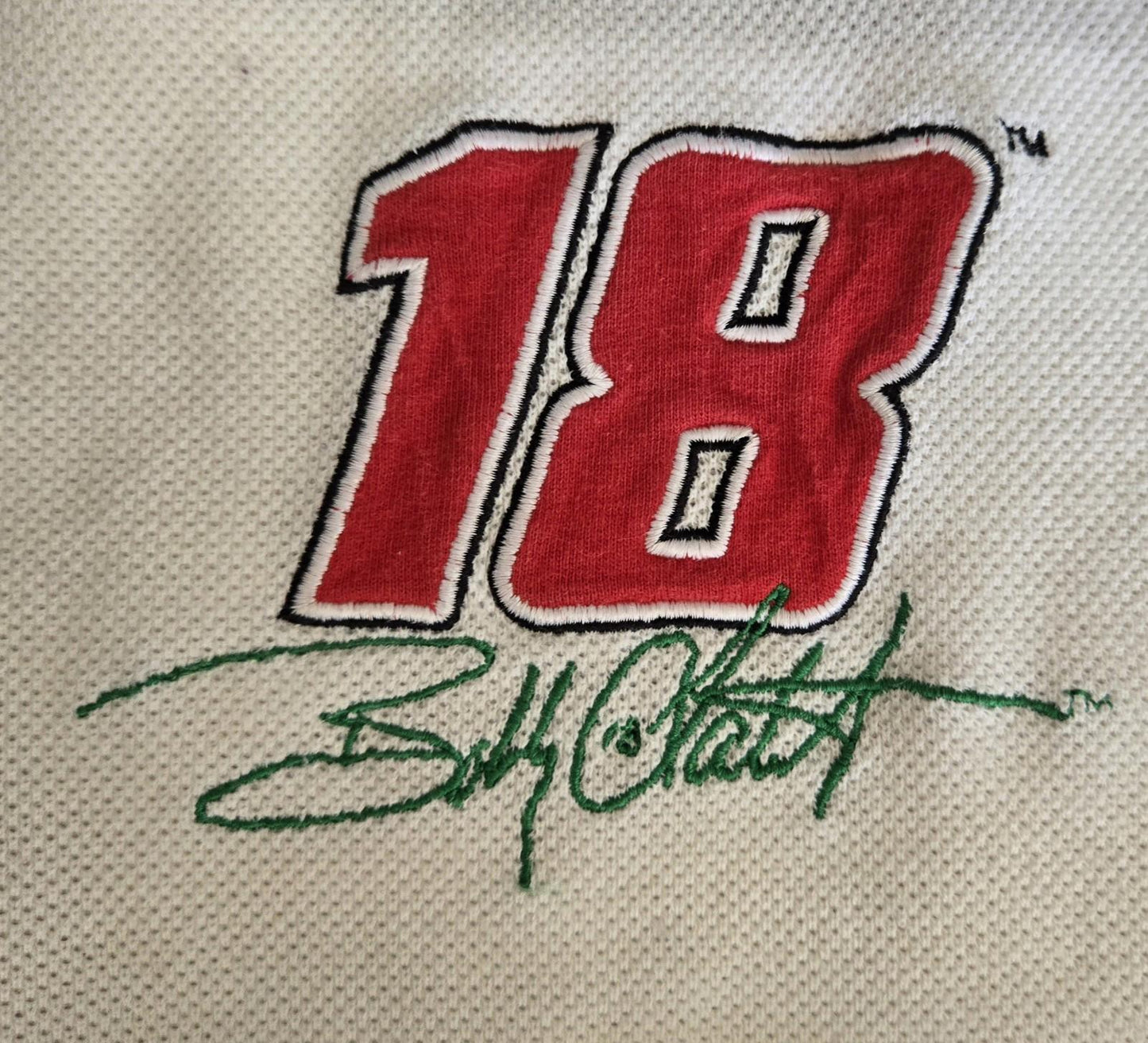 Chase Authentics Interstate Batteries Bobby Labonte #18 polo