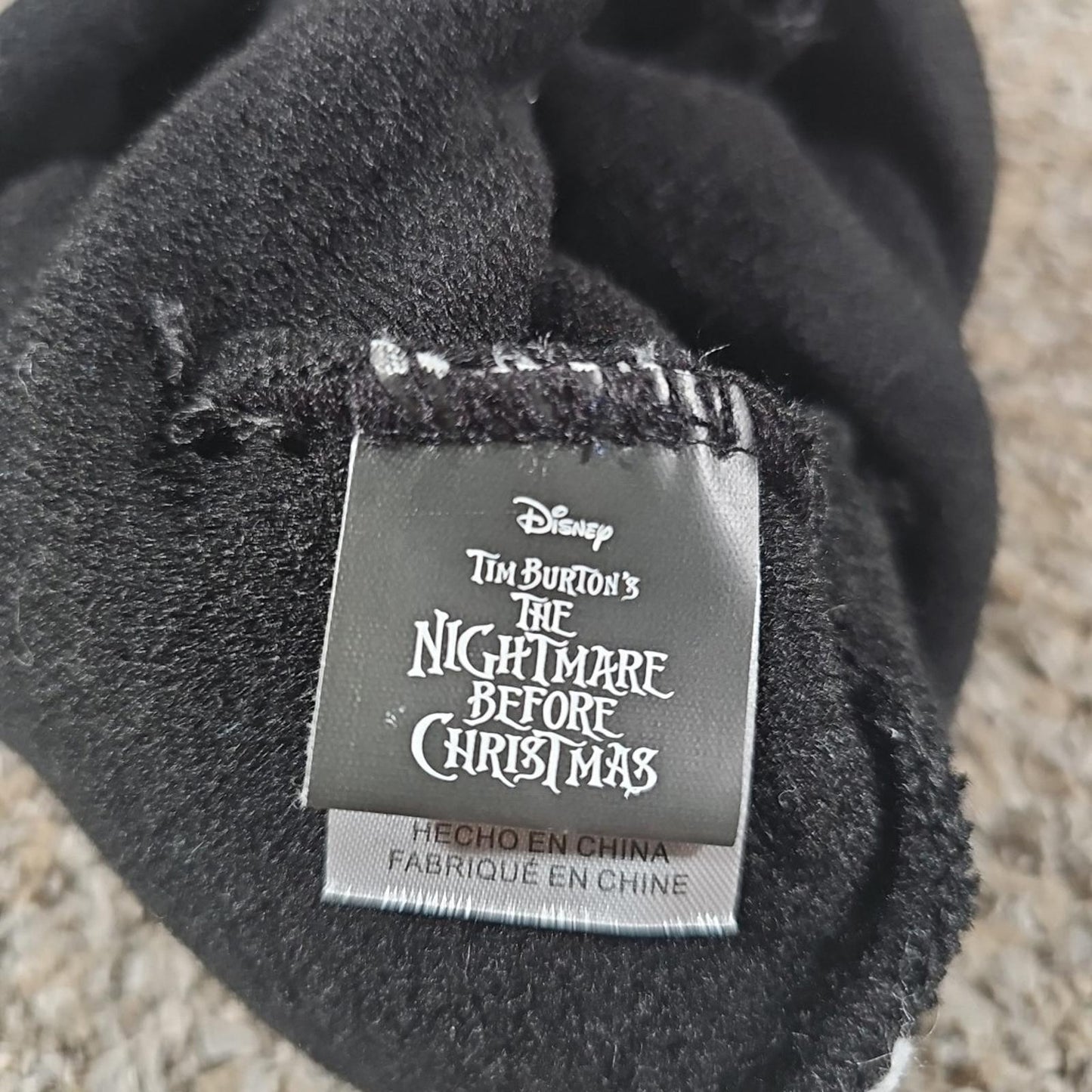 Nightmare Before Christmas Jack Skellington Hat Beanie Pom