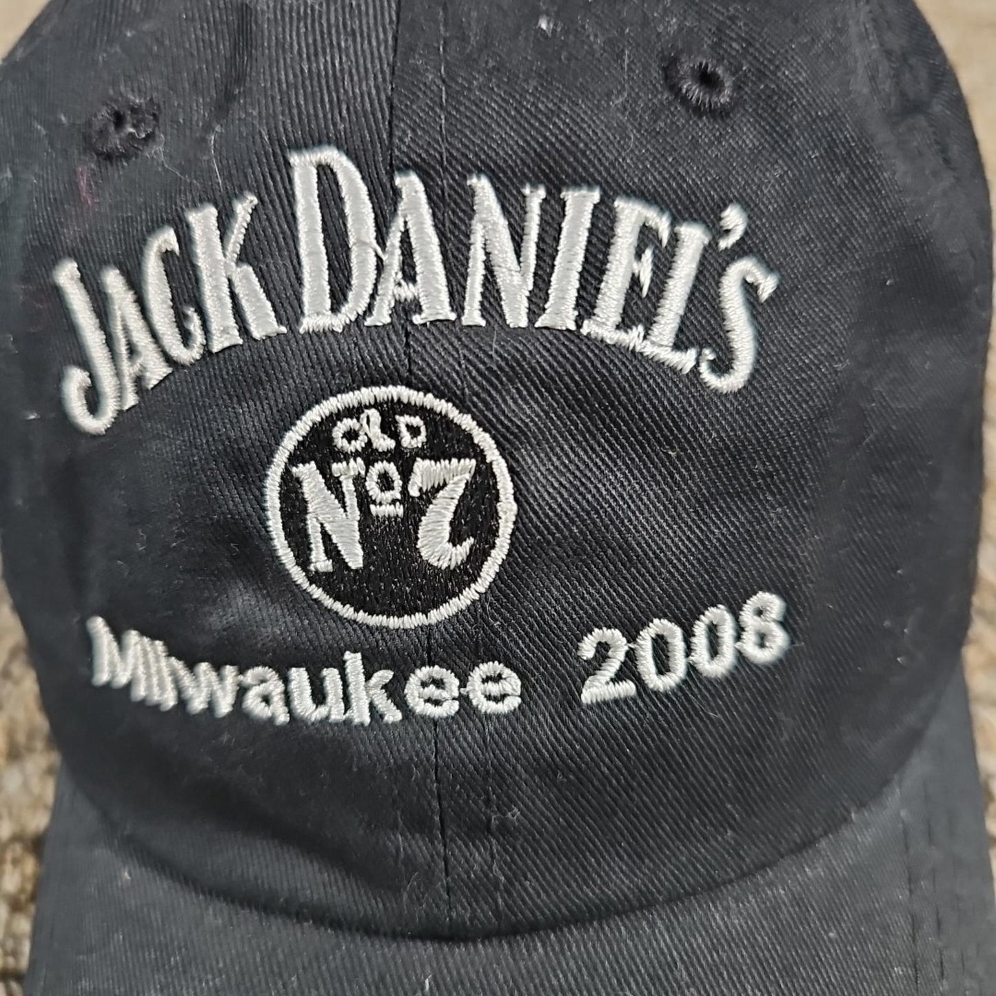 Jack Daniels No 7 Milwaukee 2008 Strapback Hat