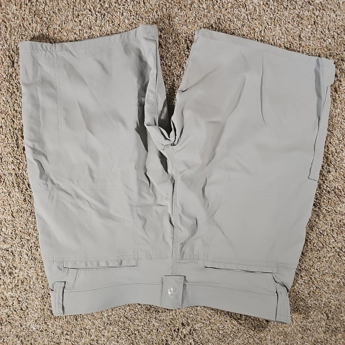 Wrangler Sz 36 Nylon Gray Hiking Shorts