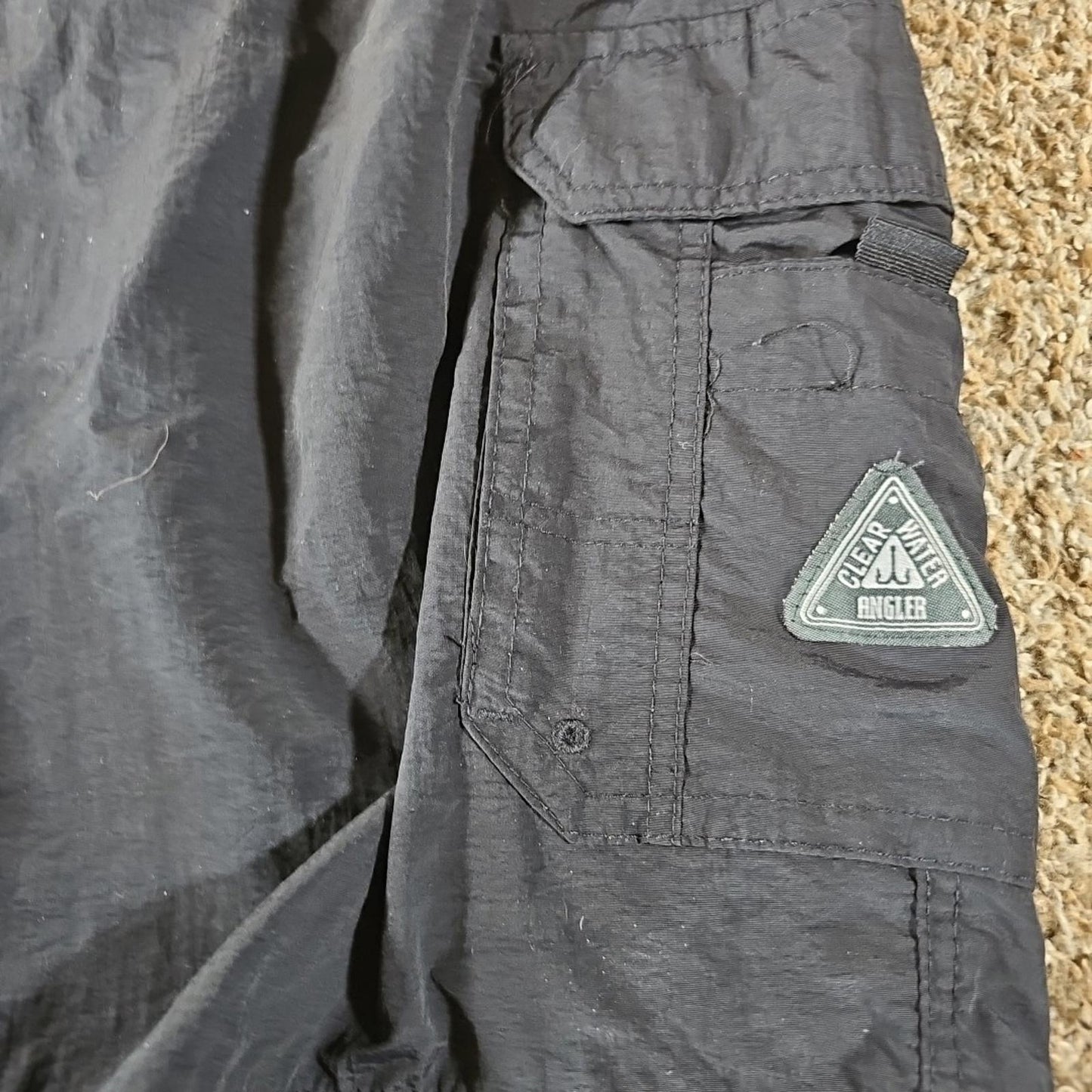 Clearwater Outfitters Navy Blue Men's XXL Shorts Stretch Angler Cargo Fishing