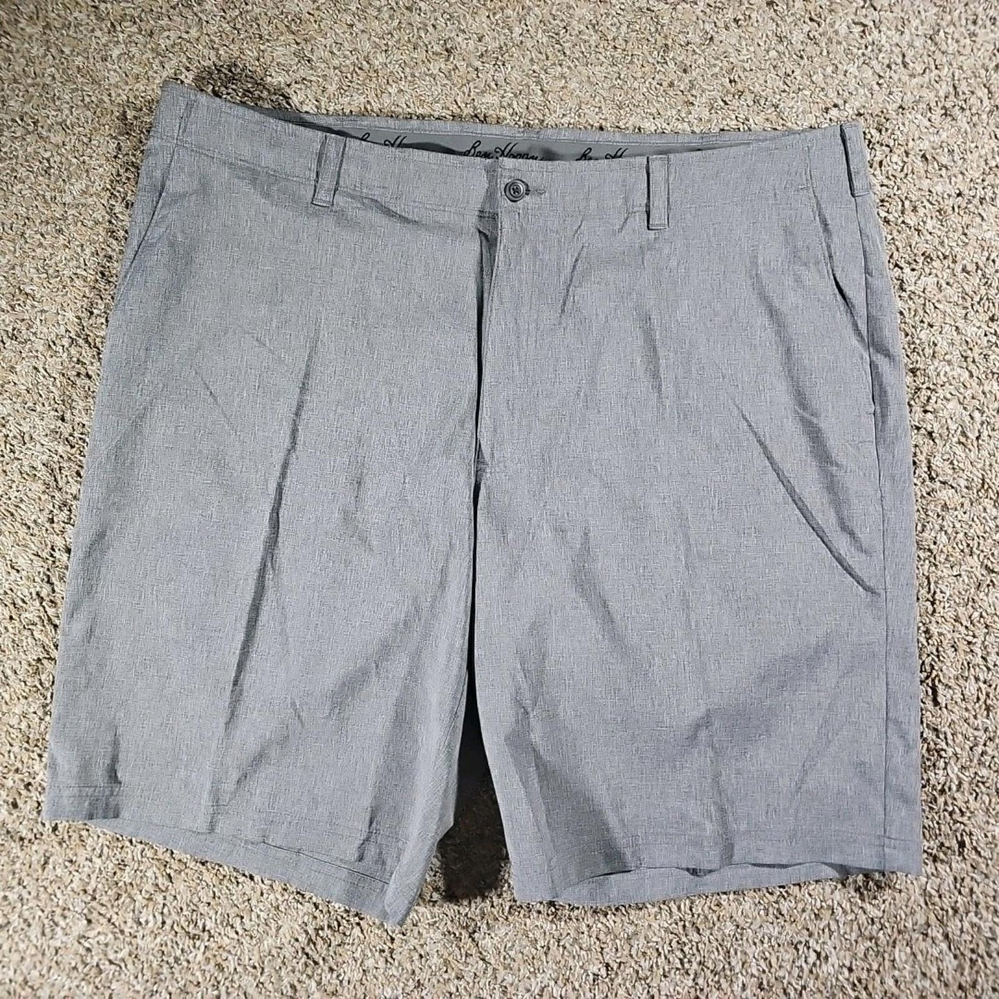 Ben Hogan Active Shorts Men's Size 42 Gray Pockets Golf