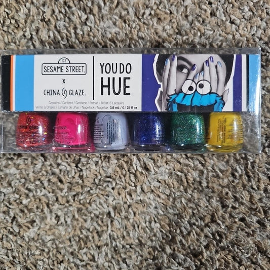 Sesame Street x CHINA GLAZE You Do Hue Nail Polish