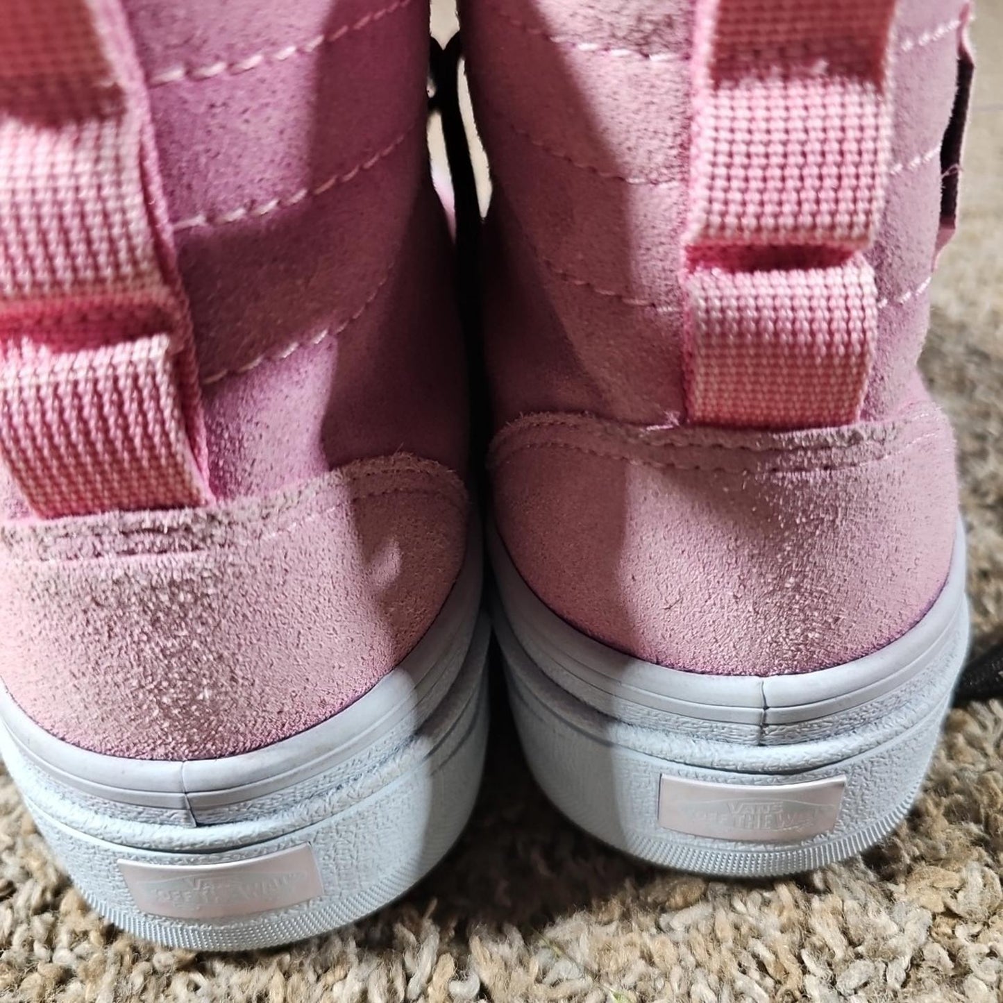 Vans SK8 Hi Sentry Waffle Cup Women 8 Pink 721454 Ultra Cush